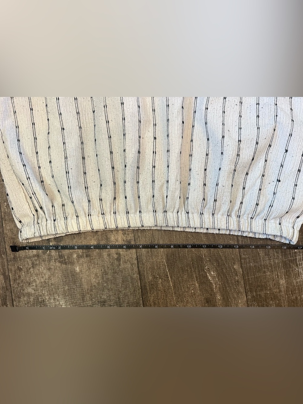 Madewell White Sleeveless Crop Pullover Size Large - Picture 6 of 8